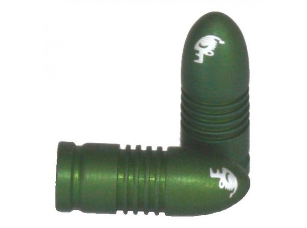 Čepička na ventil Shaman zelená