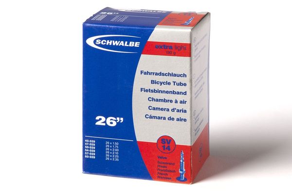 Duše Schwalbe (26") 40/60-559 Extra light GV 40mm Nr.14